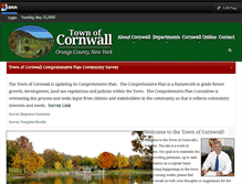 Tablet Screenshot of cornwallny.com